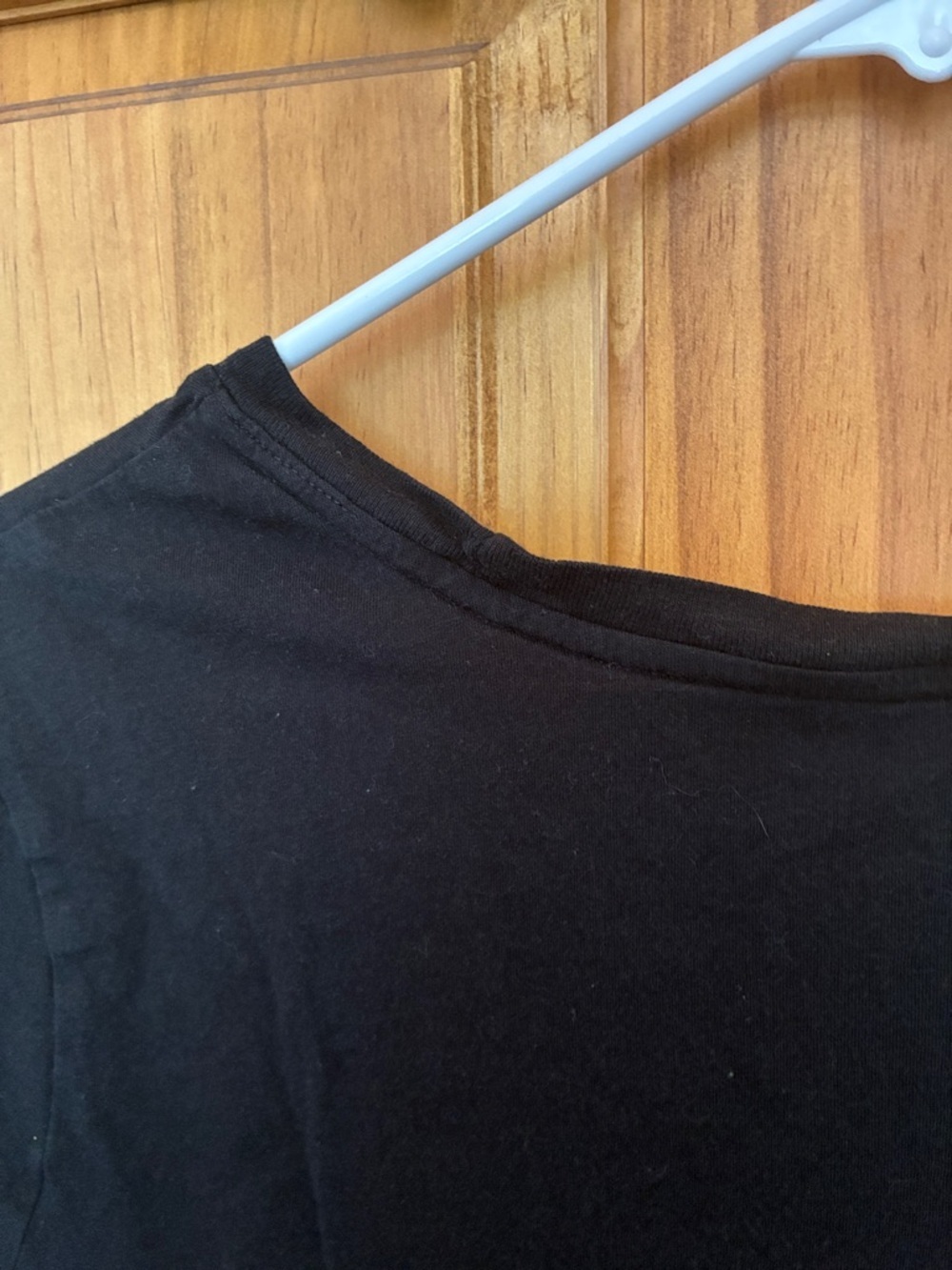 a new day Women’s Black V-Neck Short Sleeve Tee Size Large - Picture 8 of 9